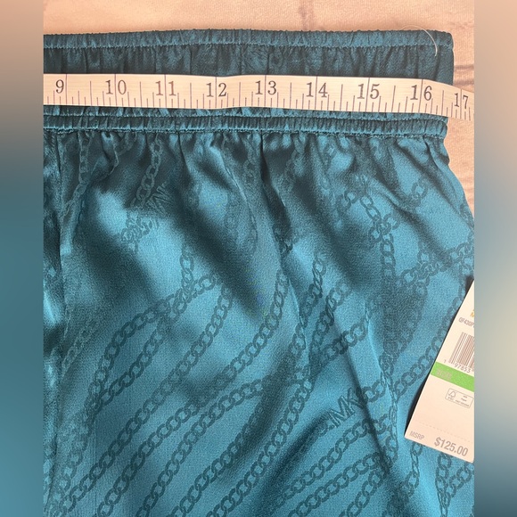 Michael Kors Size:L Women Wide Legs  Pull On Pants Luxe Teal - Picture 5 of 12
